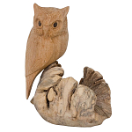 Статуэтка из дерева сова Animals of the World варинант исполнения - 2 | Loft Concept во Владивостоке