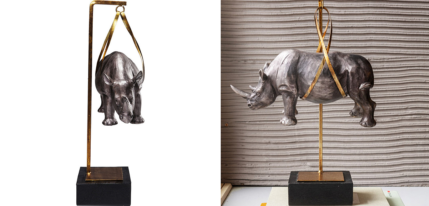 Статуэтка Hanged Rhino Статуэтка Hanged Rhino - Loft-Concept во Владивостоке