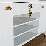 Комод-буфет Elsa Dreams White с открытыми полками   варинант исполнения - 5 | Loft Concept во Владивостоке