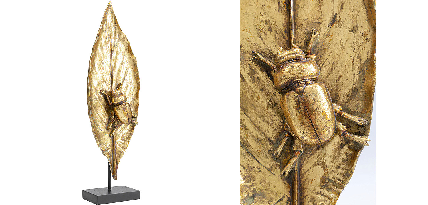 Статуэтка Golden Beetle on a leaf - Loft-Concept во Владивостоке