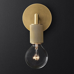 Бра Utilitaire Single Sconce Brass