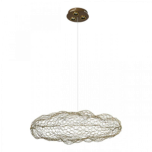 Светодиодная Люстра Золотая Сеть LED Cloud Gold