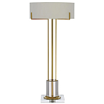 Настольная лампа на прозрачном основании Light Flowing Up варинант исполнения - 2 | Loft Concept во Владивостоке