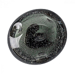 Бра с круглым плафоном из прозрачного стекла с пузырьками воздуха Effervia  варинант исполнения - 7 | Loft Concept во Владивостоке