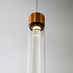 Подвесной светильник золото Sparkling Bubbles Tube Gold Hanging Lamp варинант исполнения - 5 | Loft Concept во Владивостоке