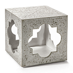 Приставной столик с перламутром Bone Inlay Side Table Floral Design варинант исполнения - 1 | Loft Concept во Владивостоке