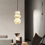 Подвесной светильник с фигурными плафонами Stone Triad варинант исполнения - 4 | Loft Concept во Владивостоке