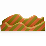 Дизайнерский модульный диван волнистой формы с цветным принтом Poltronova Superonda Sofa варинант исполнения - 27 | Loft Concept во Владивостоке