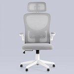 Кресло для компьютерного стола Easement Grey&White варинант исполнения - 2 | Loft Concept во Владивостоке