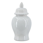 Ваза с крышкой однотонная Высота 31 см Chinoiserie Ceramics варинант исполнения - 12 | Loft Concept во Владивостоке