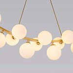 Люстра подвесная с белыми лампами в форме шара Felicitat варинант исполнения - 2 | Loft Concept во Владивостоке