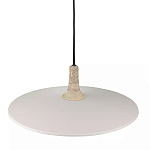 Подвесной светильник круглый в сочетании дерева и металла Space варинант исполнения - 2 | Loft Concept во Владивостоке