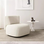 Дизайнерский журнальный стол белый в форме геометрических фигур Cydogic варинант исполнения - 1 | Loft Concept во Владивостоке