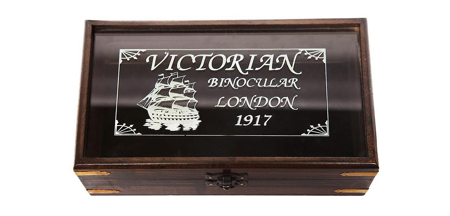 Винтажный бинокль в подарочной коробке Copper Binoculars - Loft-Concept во Владивостоке