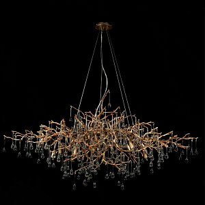 Люстра Crystal Drops Gold
