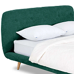 Кровать с мягким изголовьем Palmer Bed варинант исполнения - 3 | Loft Concept во Владивостоке