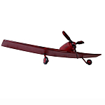 Полка книжная красная в виде самолёта в стиле лофт FLY варинант исполнения - 1 | Loft Concept во Владивостоке