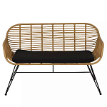 Кушетка плетеная из ротанга Wicker Сouch варинант исполнения - 1 | Loft Concept во Владивостоке