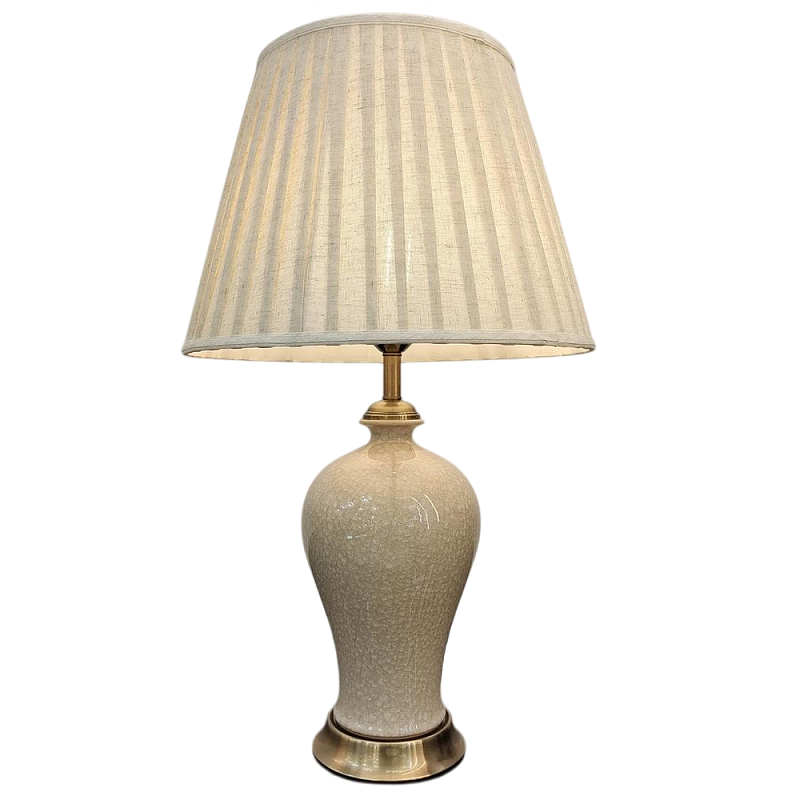 Настольная лампа керамическая с бежевым абажуром Light Beige Mood Бронза Бежевый Настольная лампа керамическая с бежевым абажуром Light Beige Mood Бронза Бежевый во Владивостоке | Loft Concept