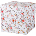 Набор посуды обеденный из фарфора на 6 персон 18 предметов Flower Porcelain Collection варинант исполнения - 3 | Loft Concept во Владивостоке