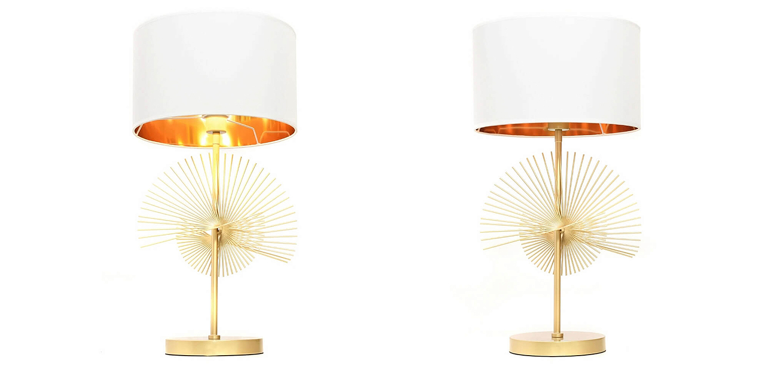 Настольная лампа Genoveva Table lamp white Настольная лампа Genoveva Table lamp white - Loft-Concept во Владивостоке