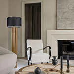 Торшер с металлическим золотым трубчатым основанием Fulgurite варинант исполнения - 1 | Loft Concept во Владивостоке