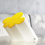 Настольная дизайнерская лампа Poltronova Passiflora Yellow Table Lamp варинант исполнения - 5 | Loft Concept во Владивостоке