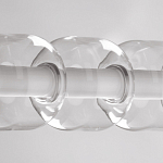 Люстра линейная с 6-ю прозрачными стеклянными плафонами округлой формы HANDLE GRAPE варинант исполнения - 9 | Loft Concept во Владивостоке