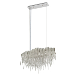 Люстра подвесная с металлическими цепочками и изогнутыми металлическими дугами 72 см Atlantis Chain варинант исполнения - 4 | Loft Concept во Владивостоке