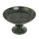 Фруктовница большая из натурального камня Змеевик Шабровский Natural Stone Fruit Bowls варинант исполнения - 2 | Loft Concept во Владивостоке