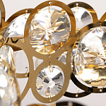 Люстра подвесная из золотых колец 57 см Golden Circles варинант исполнения - 10 | Loft Concept во Владивостоке