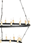 Люстра круглая двухъярусная Lightness and Scale варинант исполнения - 1 | Loft Concept во Владивостоке