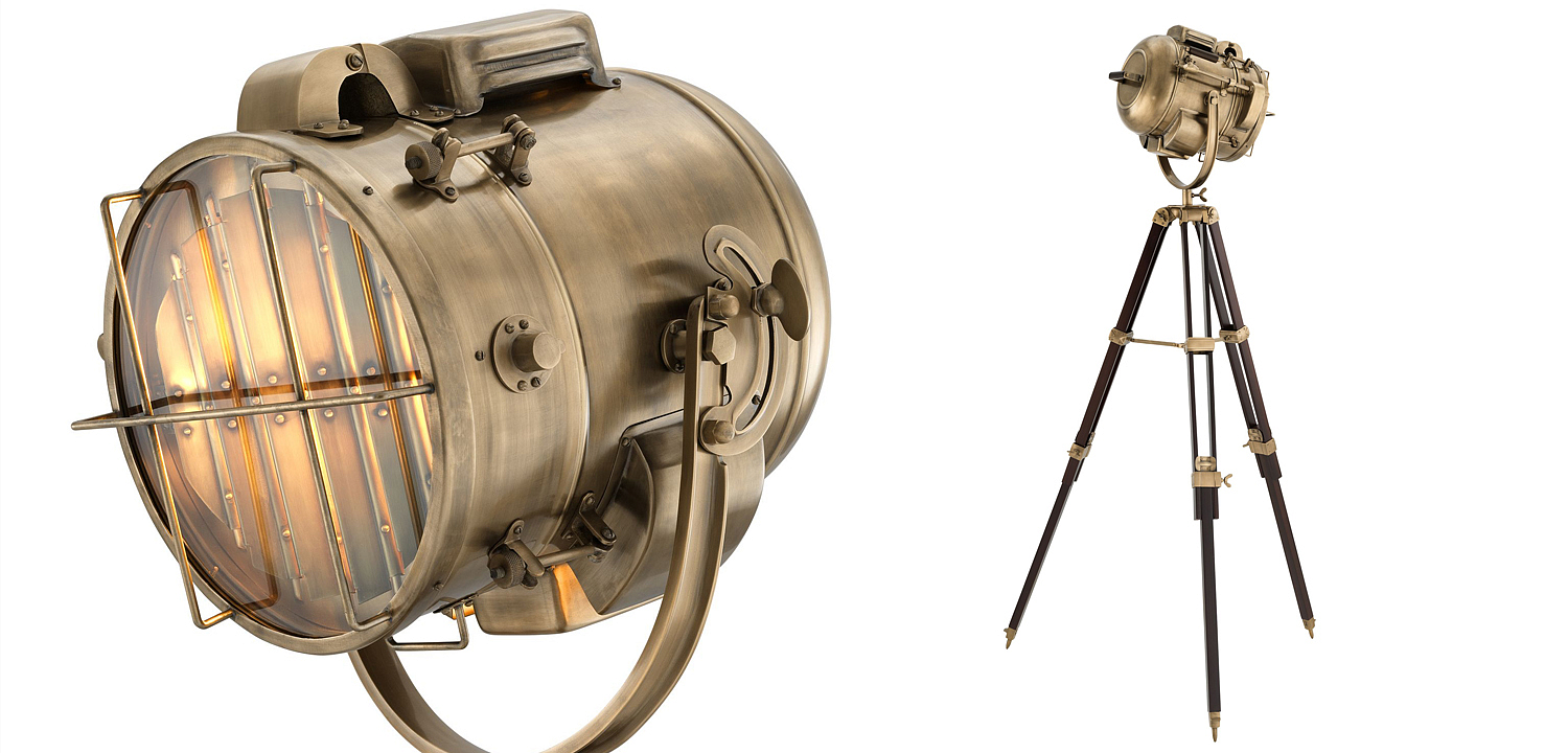 Торшер Eichholtz Floor Lamp Atlantic brass Торшер Eichholtz Floor Lamp Atlantic brass - Loft-Concept во Владивостоке