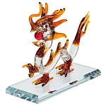 Декоративная стеклянная статуэтка Дракон Glass Dragon Statuette варинант исполнения - 4 | Loft Concept во Владивостоке