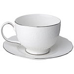 Чайный набор белый из фарфора на 6 персон 12 предметов 280 мл Garden Whisper Porcelain Set  варинант исполнения - 2 | Loft Concept во Владивостоке