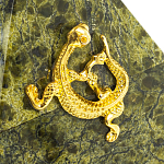 Шкатулка пирамида из натурального камня змеевик Stone Casket варинант исполнения - 3 | Loft Concept во Владивостоке