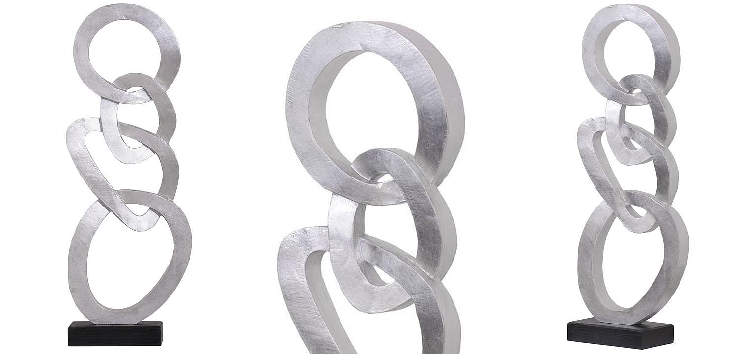 Статуэтка Anillos Statuette silver II Статуэтка Anillos Statuette silver II - Loft-Concept во Владивостоке