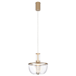 Подвесной светильник с плафоном из акрила и металлическим основанием Blanton 23 варинант исполнения - 4 | Loft Concept во Владивостоке