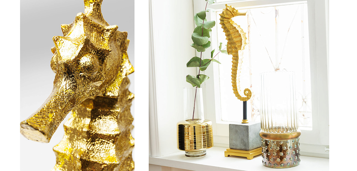 Статуэтка Golden Sea Horse - Loft-Concept во Владивостоке