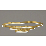 Люстра подвесная с 3-мя ассиметричными светодиодными лампами Golden Current варинант исполнения - 1 | Loft Concept во Владивостоке