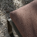 Дизайнерское уличное кресло на металлическом каркасе PHOENIX Armchair варинант исполнения - 3 | Loft Concept во Владивостоке