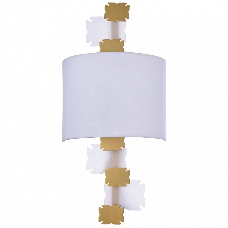 Бра Jacopo Mosaic Sconces Латунь Белый Бра Jacopo Mosaic Sconces Латунь Белый во Владивостоке | Loft Concept