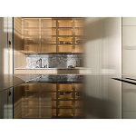 Кухонный гарнитур из камня и дерева с раздвижными дверцами TIVALÌ 2.0 Dada Engenereed Kitchen варинант исполнения - 3 | Loft Concept во Владивостоке