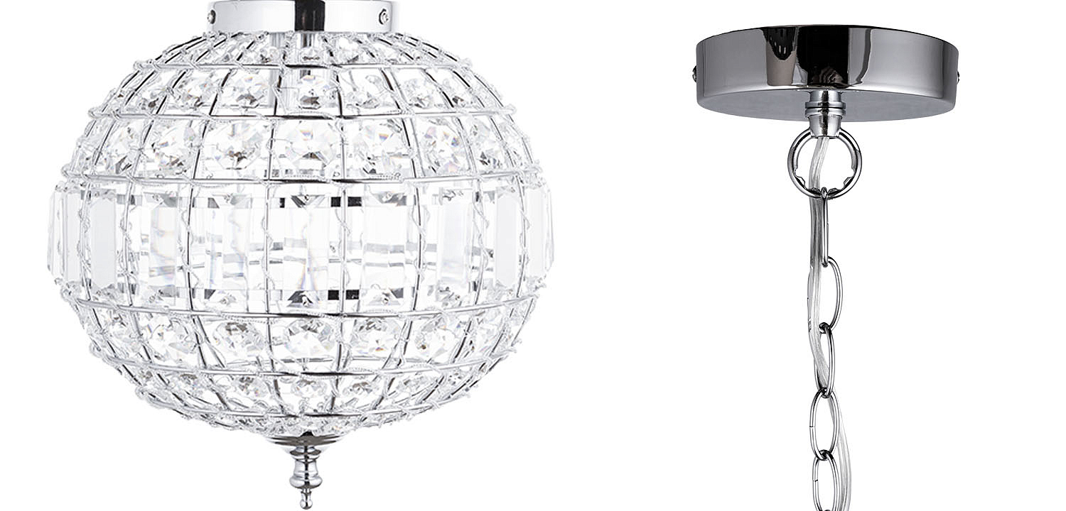 Подвесной светильник Casbah Crystal silver 30 Подвесной светильник Casbah Crystal silver 30 - Loft-Concept во Владивостоке