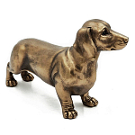 Статуэтка такса с реалистичными деталями и гладкой поверхностью Dachshund Style варинант исполнения - 2 | Loft Concept во Владивостоке