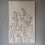 Ботаническое панно «С Дельфиниумом» варинант исполнения - 1 | Loft Concept во Владивостоке