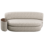 Диван двухместный со столиком Ulysses варинант исполнения - 2 | Loft Concept во Владивостоке