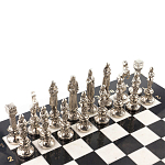 Шахматы Ренессанс с доской из натурального мрамора Decorative Thematic Chess варинант исполнения - 3 | Loft Concept во Владивостоке