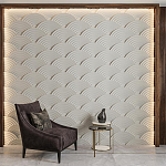 Гипсовая 3D Панель Aura варинант исполнения - 1 | Loft Concept во Владивостоке