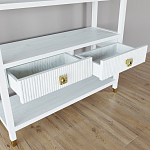 Стеллаж с двумя ящиками Elsa Dreams White варинант исполнения - 3 | Loft Concept во Владивостоке